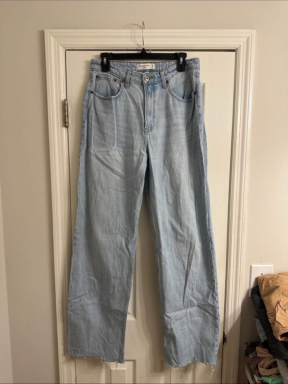 Abercrombie & Fitch Light Blue Straight Jeans